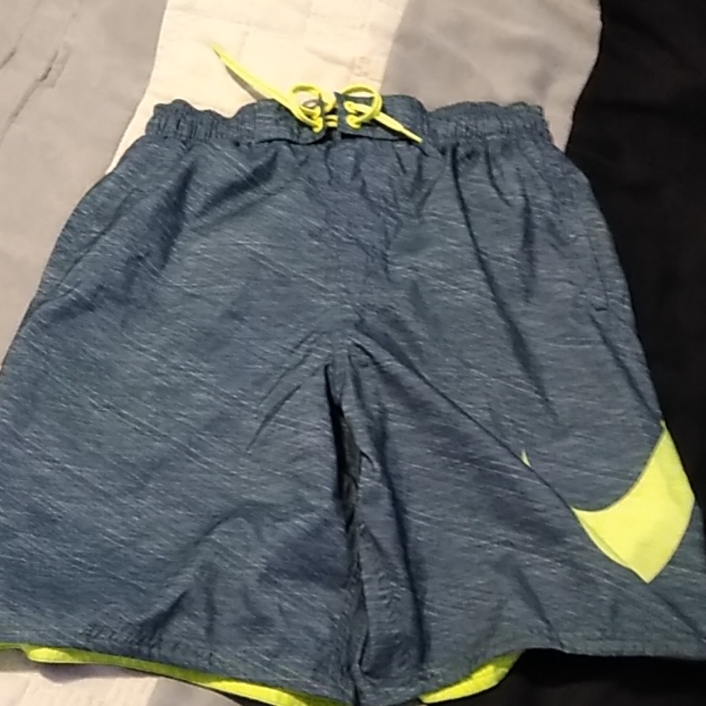 Nike swim trunks, or running shorts.